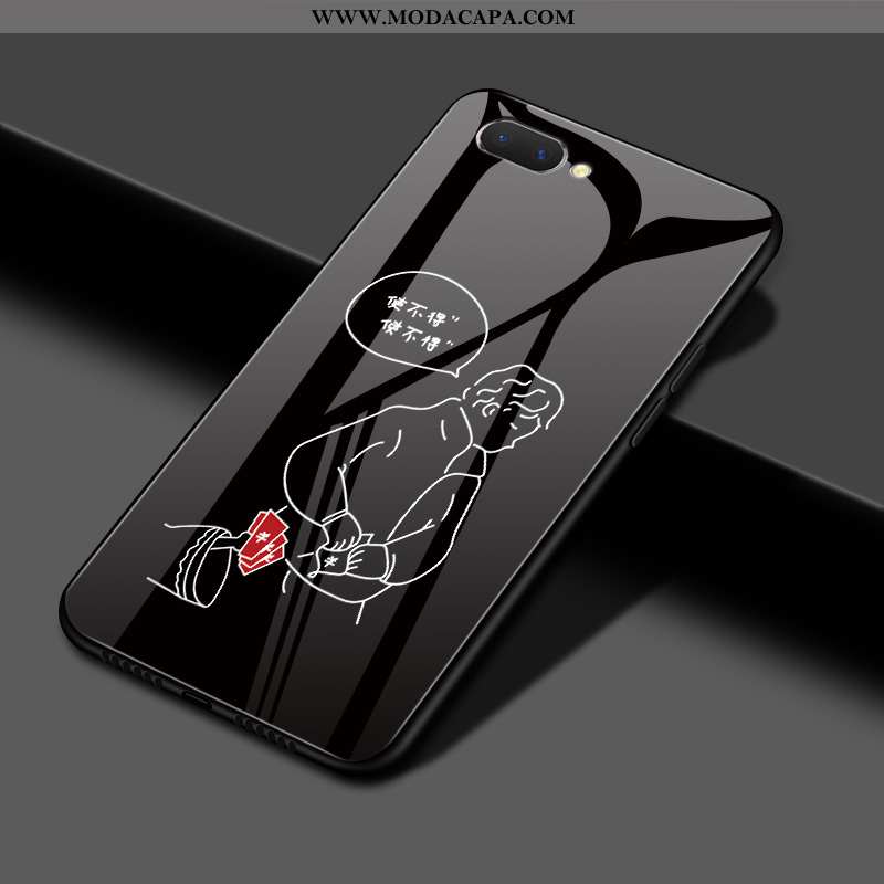 Capa Oppo Ax5 Desenho Animado Vidro Telemóvel Bonitos Protetoras Vermelho Casal Barato