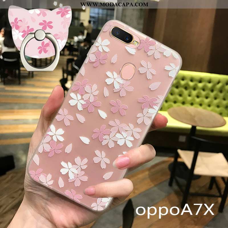 Capas Oppo Ax7 Soft Cordao Bonitos Minimalista Slim Super Telinha Online