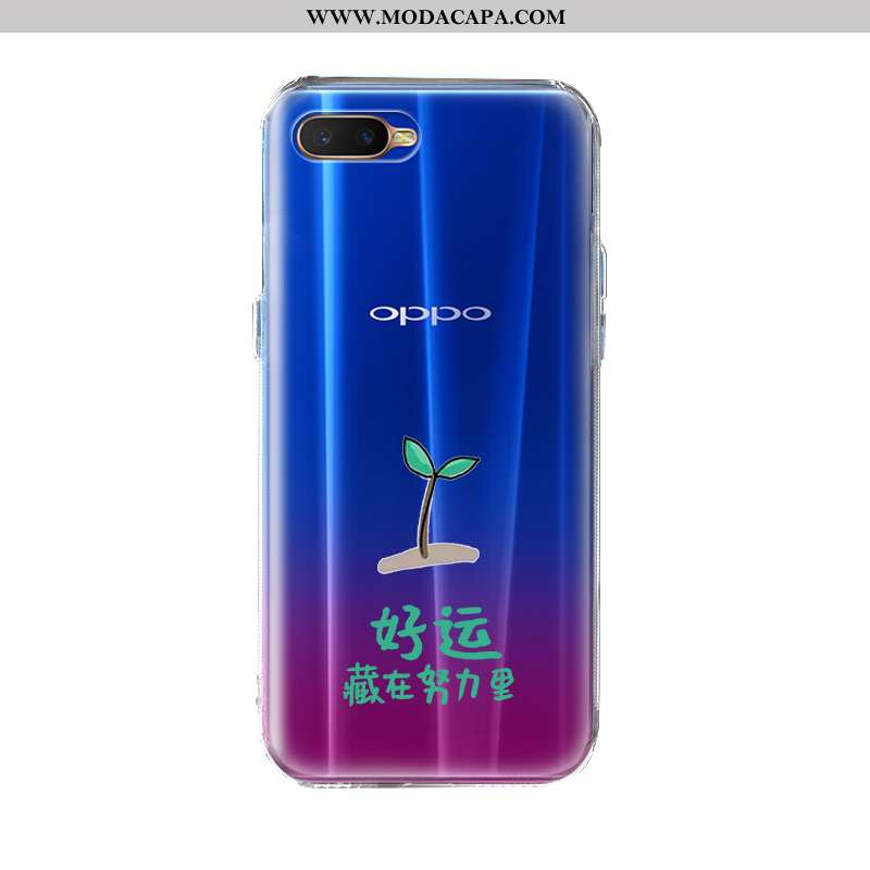 Capa Oppo Ax7 Estiloso Desenho Animado Capas Criativas Completa Silicone Azul Online