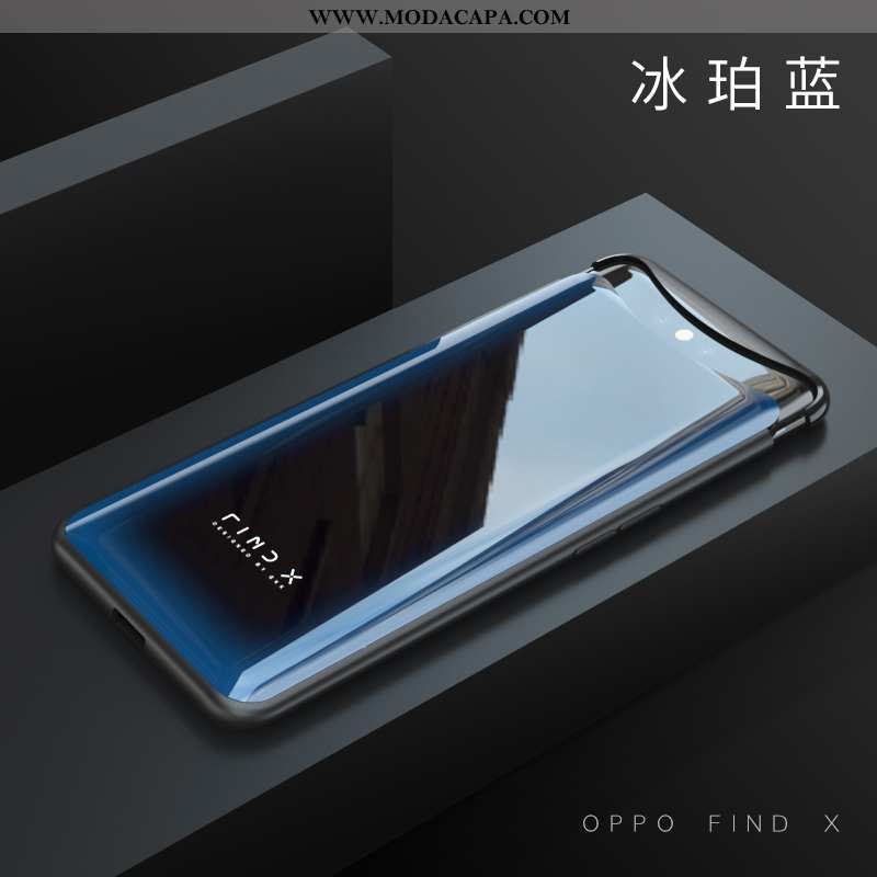 Capa Oppo Find X Clara Protetoras Antiqueda Completa Fosco Telemóvel Minimalista Baratos