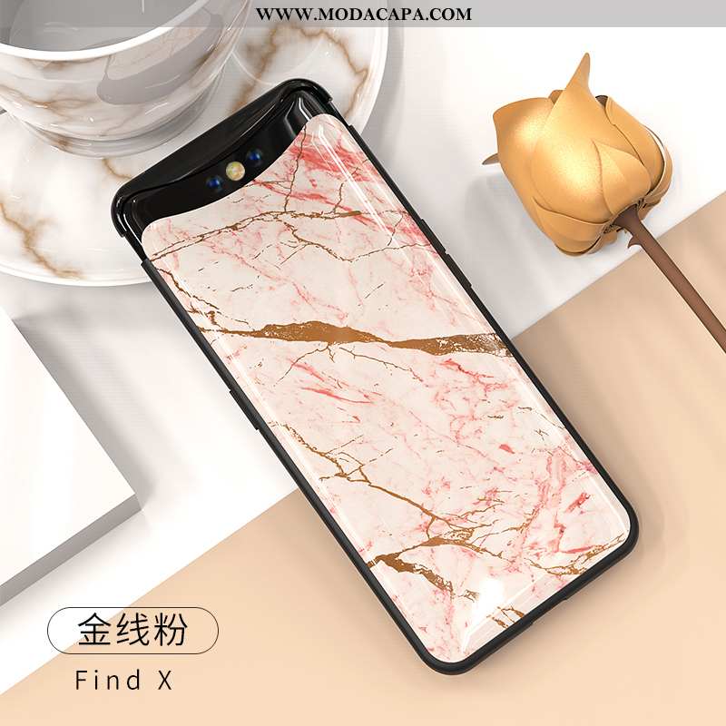 Capa Oppo Find X Super Cases Capas Slim Completa Vidro Silicone Baratos