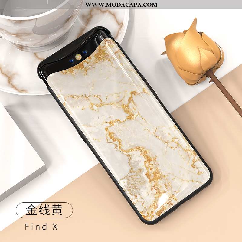 Capa Oppo Find X Super Cases Capas Slim Completa Vidro Silicone Baratos