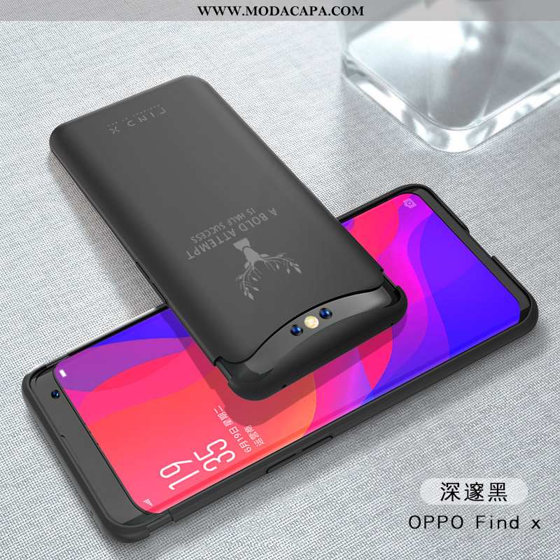 Capa Oppo Find X Super Verde Tendencia Silicone Lift Personalizada Criativas Baratas