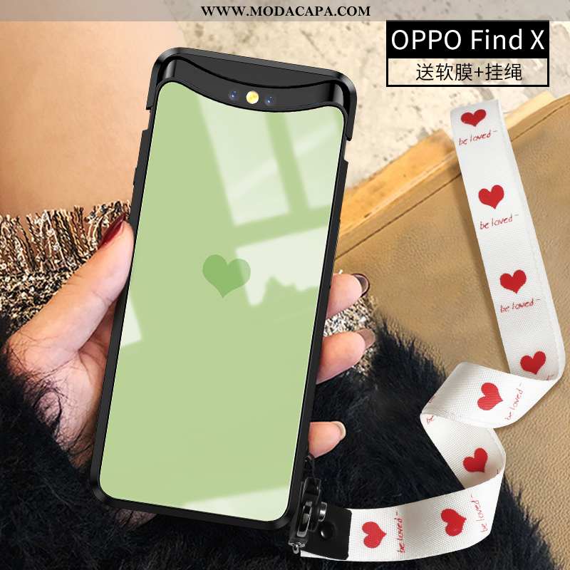 Capas Oppo Find X Protetoras Simples Completa Personalizada Cases Verde Lift Online