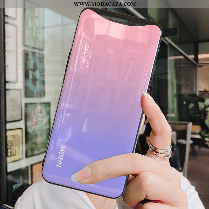 Capa Oppo Find X Protetoras Telemóvel Tendencia Aço Fosco Criativas Completa Baratas