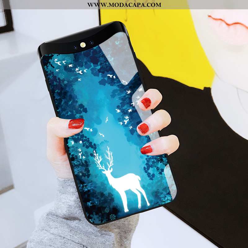 Capa Oppo Find X Criativas Telemóvel Personalizada Vidro Antiqueda Calor Resistente Barato