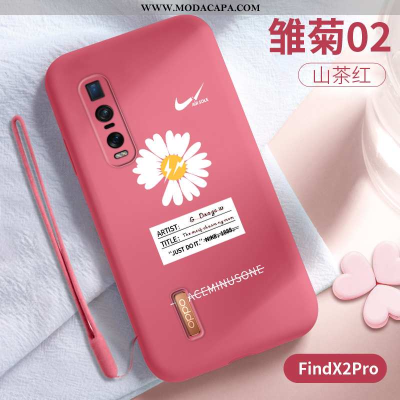Capas Oppo Find X2 Pro Soft Vermelho Super Protetoras Malha Antiqueda Slim Baratas