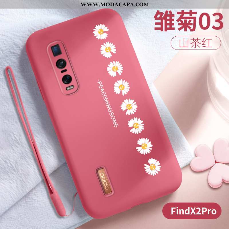 Capas Oppo Find X2 Pro Soft Vermelho Super Protetoras Malha Antiqueda Slim Baratas