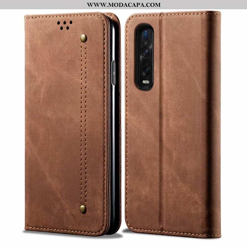 Capas Oppo Find X2 Pro Protetoras Telemóvel Cases Antiqueda Caqui Cover Baratas