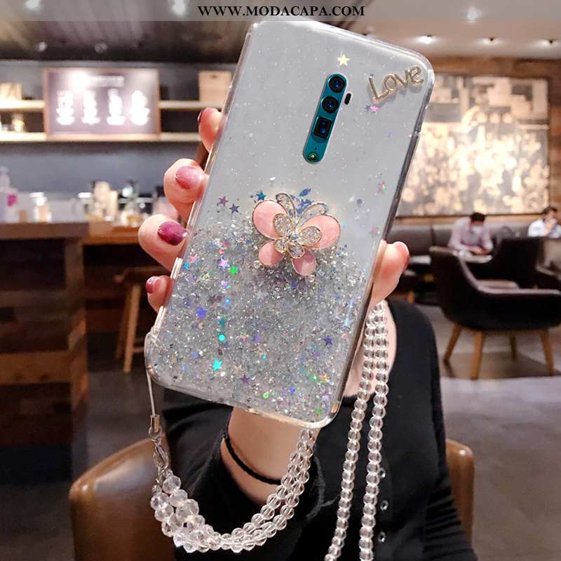 Capas Oppo Reno 10x Zoom Cravejado Soft Protetoras Cola Personalizada Telemóvel Cases Venda