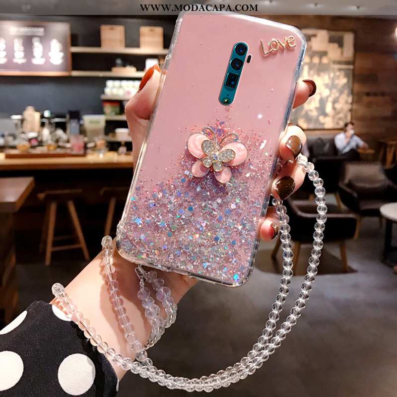 Capas Oppo Reno 10x Zoom Cravejado Soft Protetoras Cola Personalizada Telemóvel Cases Venda