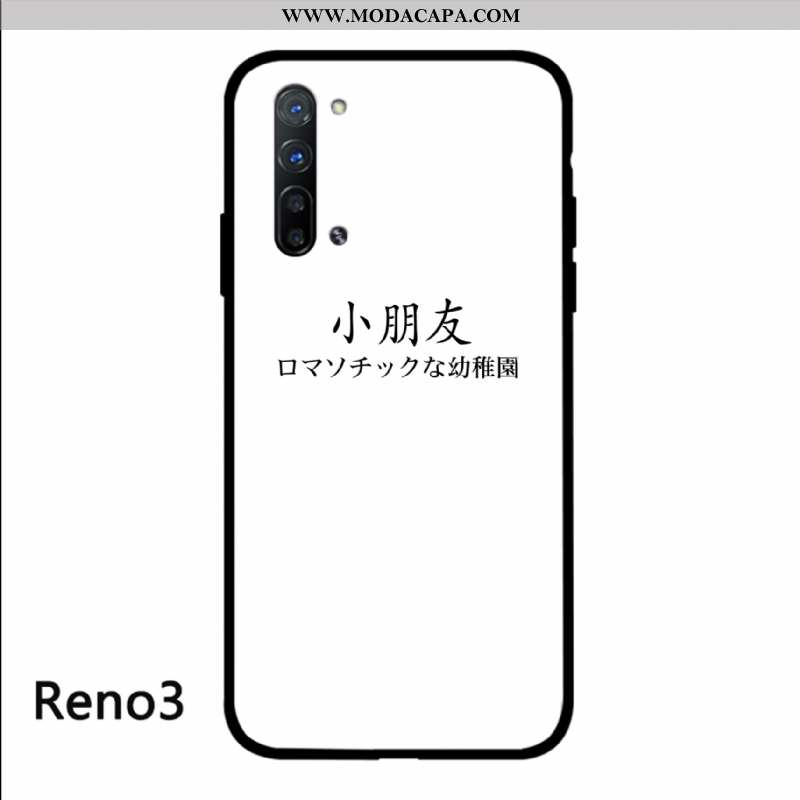 Capas Oppo Reno 3 Protetoras Personalizada Telemóvel Telinha Vidro Cases Barato