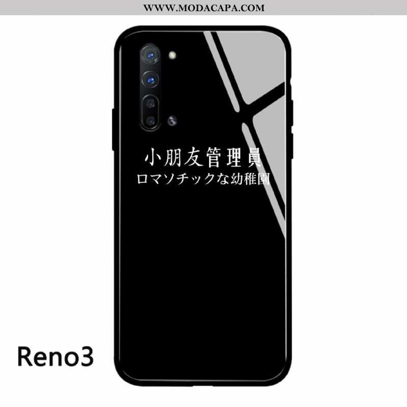 Capas Oppo Reno 3 Protetoras Personalizada Telemóvel Telinha Vidro Cases Barato