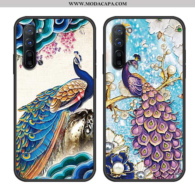 Capa Oppo Reno 3 Fosco Completa Vintage Soft Silicone Protetoras Midi Baratos