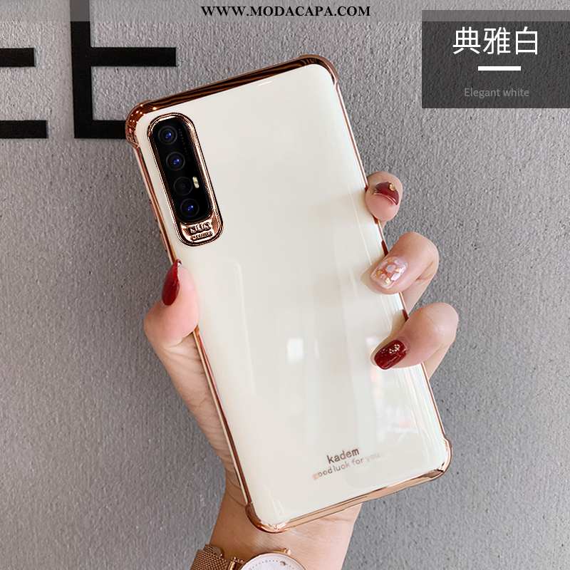 Capa Oppo Reno 3 Pro Luxo Cases Antiqueda Capas Soft Criativas Malha Venda