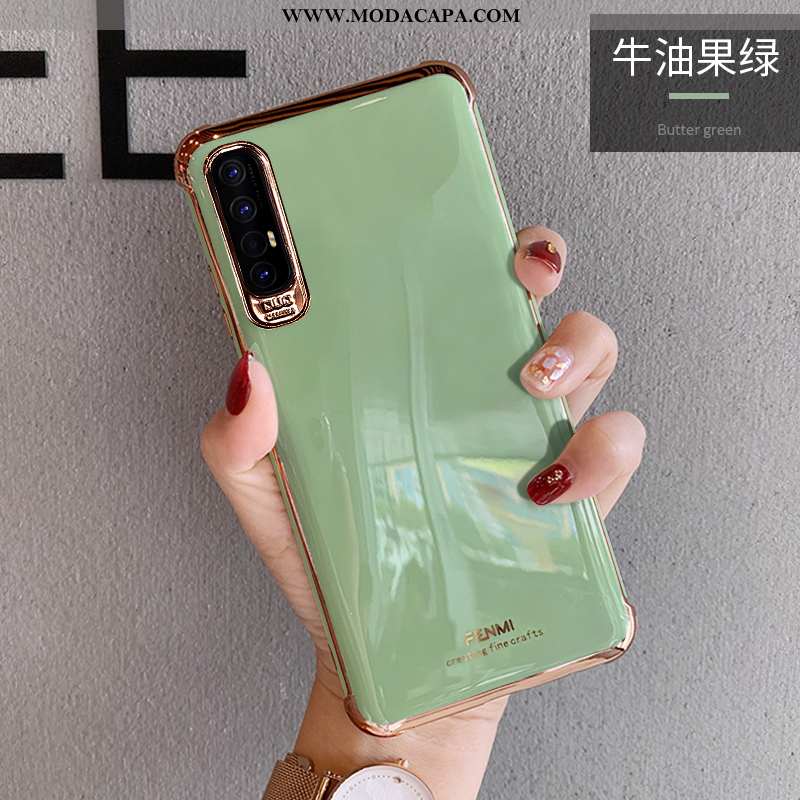 Capa Oppo Reno 3 Pro Luxo Cases Antiqueda Capas Soft Criativas Malha Venda