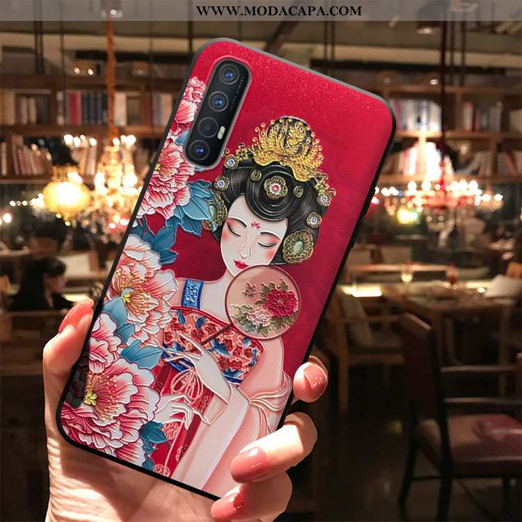 Capas Oppo Reno 3 Pro Protetoras Rosa Para Reveillon Franja Telemóvel Cases Comprar