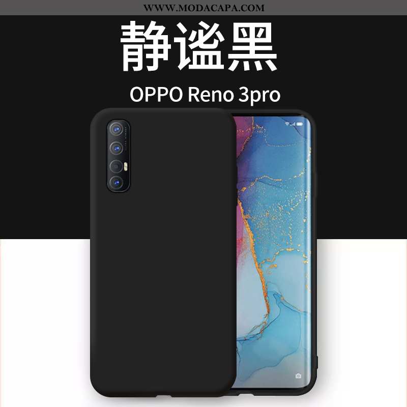 Capa Oppo Reno 3 Pro Criativas Nova Malha Antiqueda Original Laranja Super Comprar