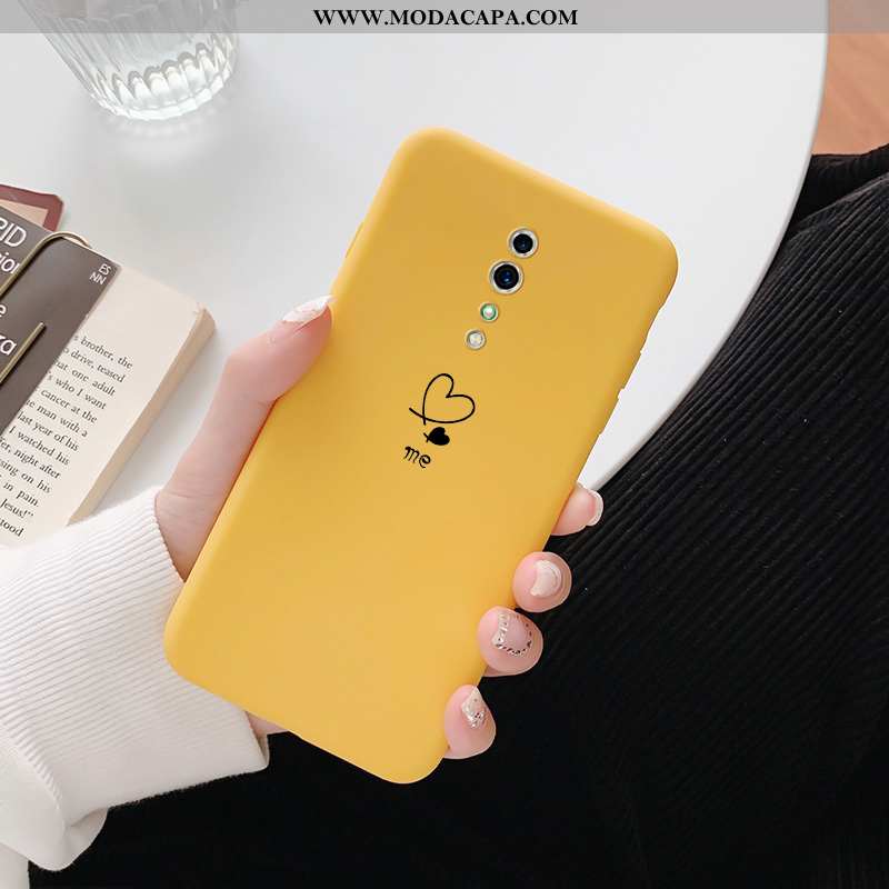 Capa Oppo Reno Z Personalizado Criativas Coração Cases Pequena Capas Soft Online