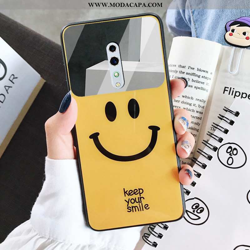 Capas Oppo Reno Z Vidro Aço Cases Casal Resistente Protetoras Venda