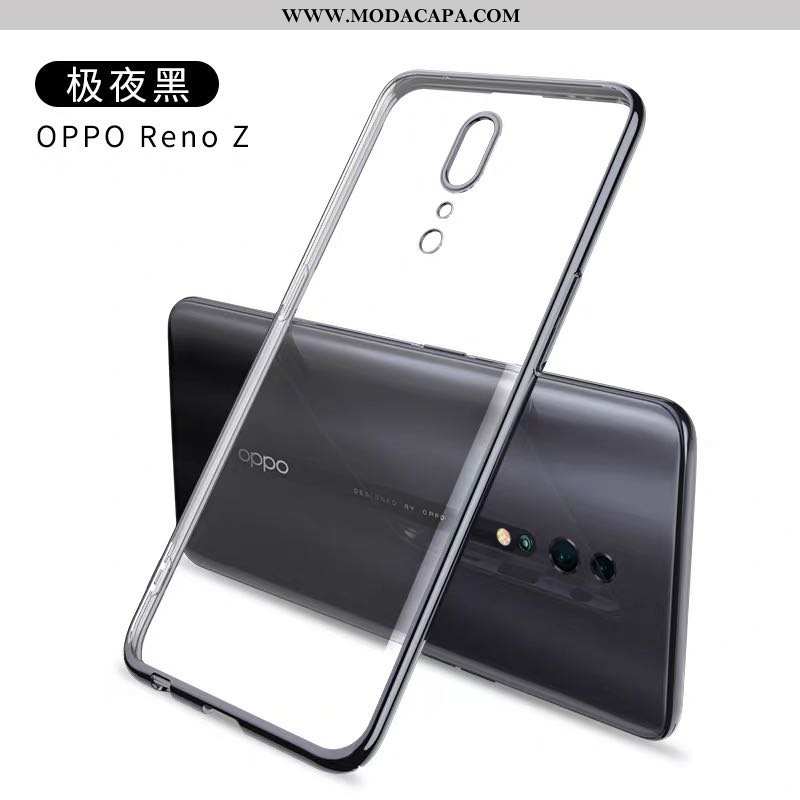 Capas Oppo Reno Z Soft Silicone Completa Criativas Slim Novas Clara Online