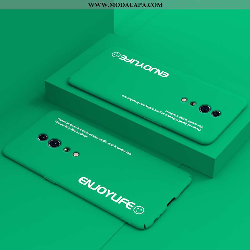 Capa Oppo Reno Z Fosco Malha Vermelho Antiqueda Resistente Verde Silicone Baratas