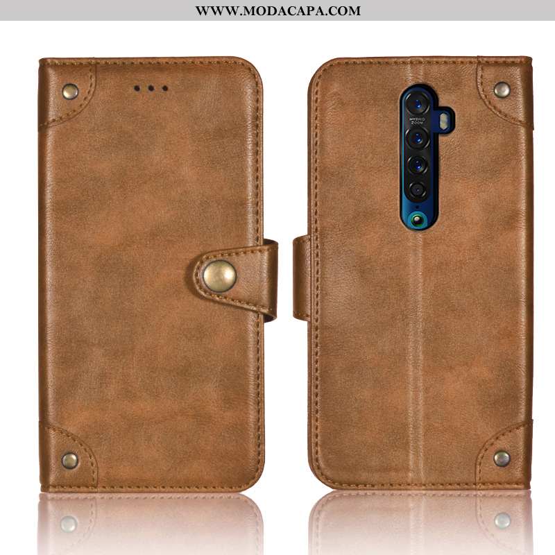 Capas Oppo Reno2 Soft Couro Protetoras Completa Cover Cases Online