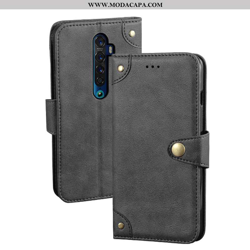 Capas Oppo Reno2 Soft Couro Protetoras Completa Cover Cases Online