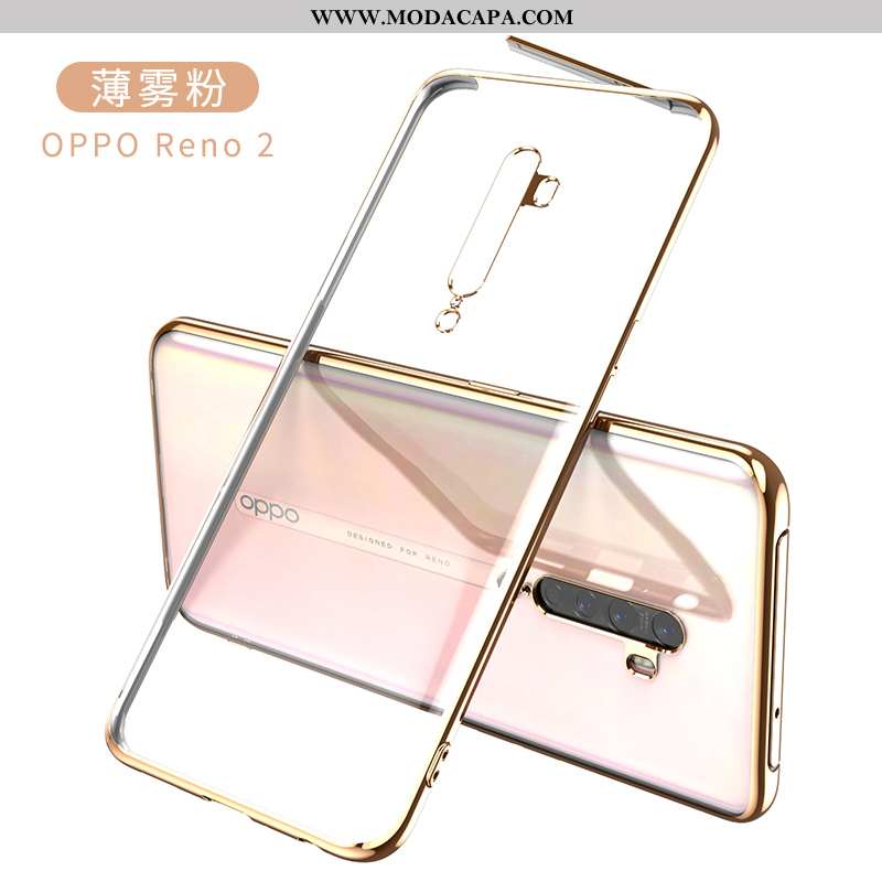 Capas Oppo Reno2 Soft Protetoras Cases Novas Telemóvel Tendencia Barato