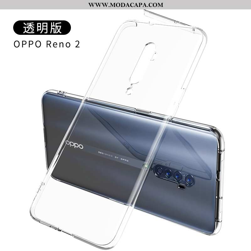 Capas Oppo Reno2 Soft Protetoras Cases Novas Telemóvel Tendencia Barato