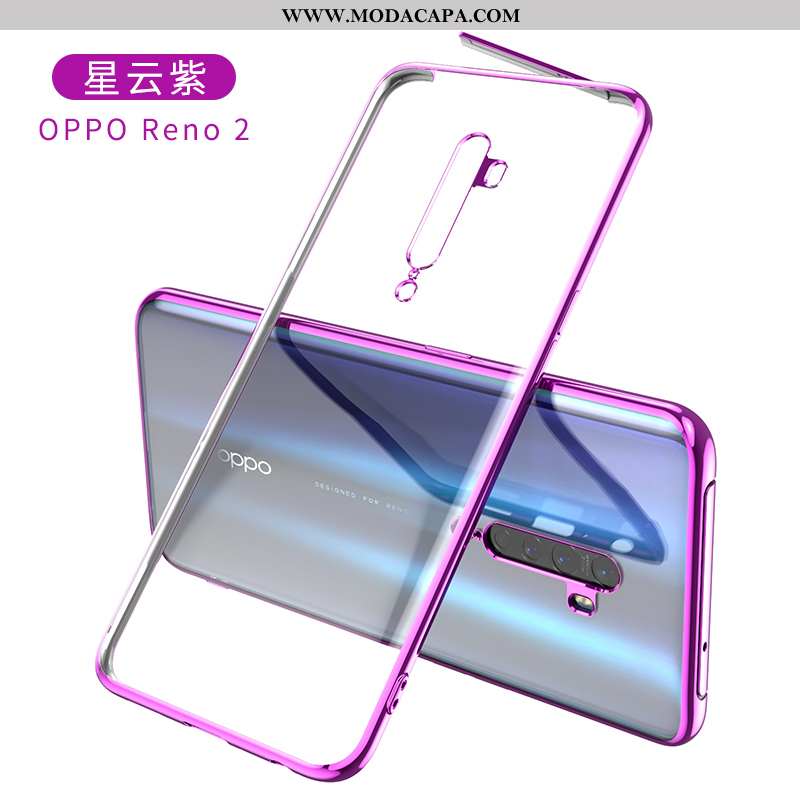 Capas Oppo Reno2 Soft Protetoras Cases Novas Telemóvel Tendencia Barato