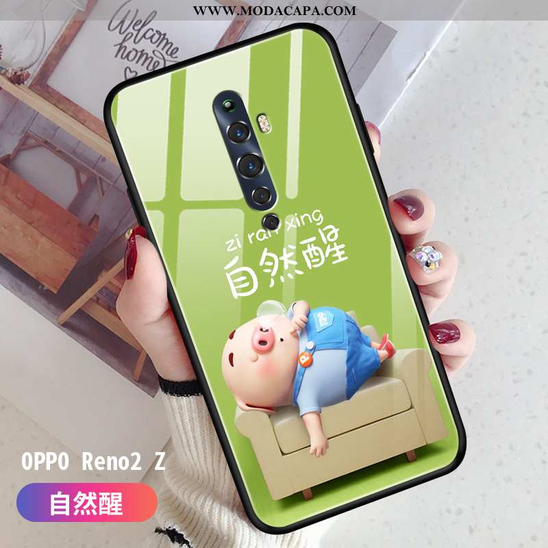 Capa Oppo Reno2 Z Soft Personalizado Criativas Cases Pequena Desenho Animado Bonitos Baratas