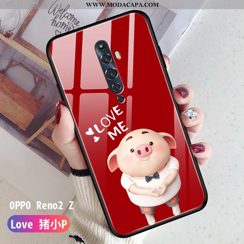 Capa Oppo Reno2 Z Soft Personalizado Criativas Cases Pequena Desenho Animado Bonitos Baratas