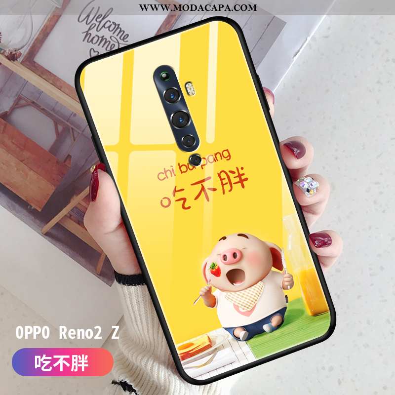 Capa Oppo Reno2 Z Soft Personalizado Criativas Cases Pequena Desenho Animado Bonitos Baratas