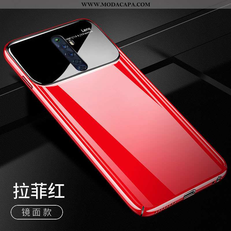 Capas Oppo Reno2 Z Super Vermelho Telemóvel Tendencia Branco Slim Baratos