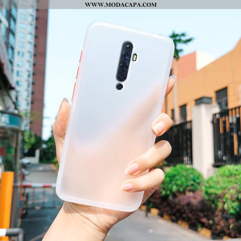 Capa Oppo Reno2 Z Tendencia Cor De Contraste Cases Colorblock Soft Protetoras Fosco Venda