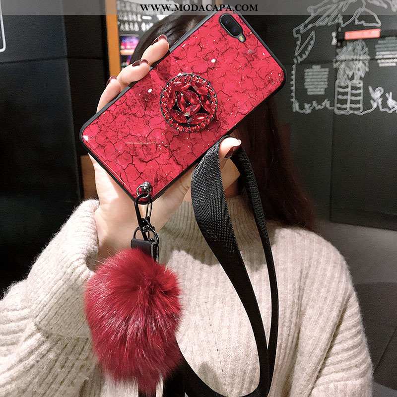 Capa Oppo Rx17 Neo Tendencia Novas Cases Criativas Capas Antiqueda Vermelho Baratos