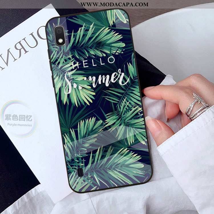 Capas Samsung Galaxy A10 Protetoras Preto Antiqueda Desenho Animado Telemóvel Personalizada Venda