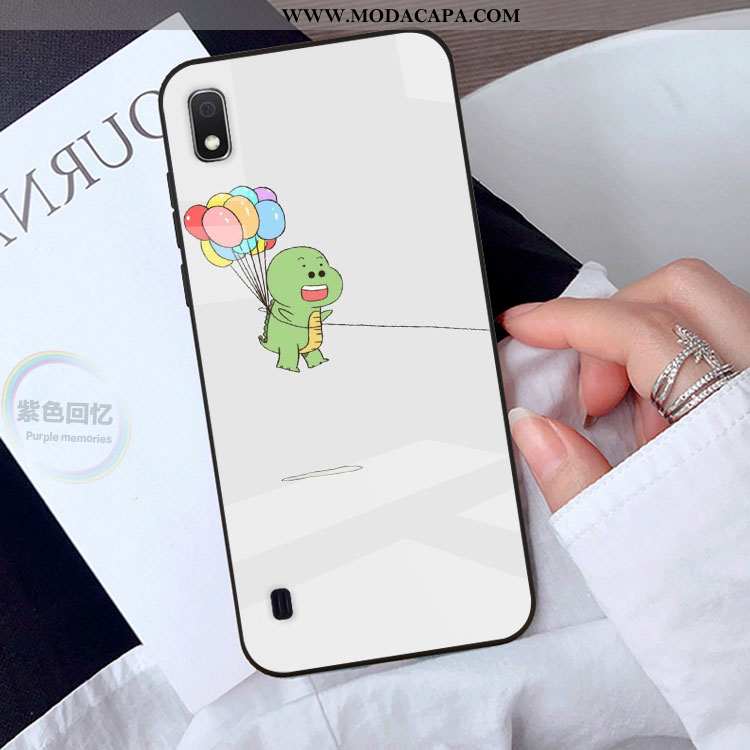 Capa Samsung Galaxy A10 Desenho Animado Cases Rosa Bonitos Capas Vidro Telemóvel Venda