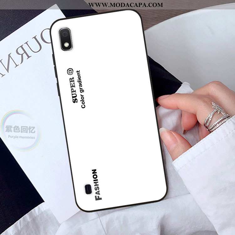 Capas Samsung Galaxy A10 Personalizada Protetoras Verde Cases Gradiente Vidro Online