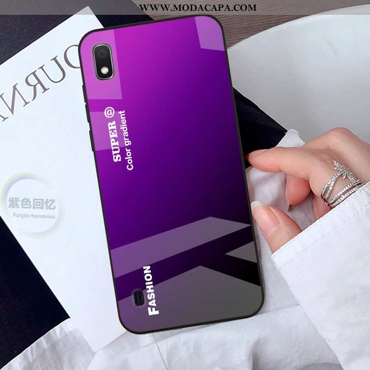 Capas Samsung Galaxy A10 Personalizada Protetoras Verde Cases Gradiente Vidro Online