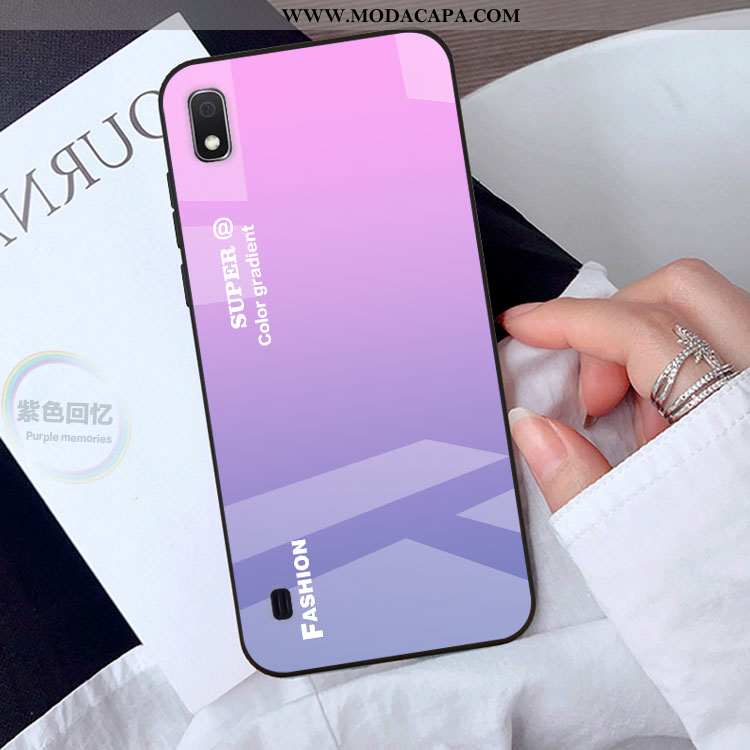 Capas Samsung Galaxy A10 Personalizada Protetoras Verde Cases Gradiente Vidro Online