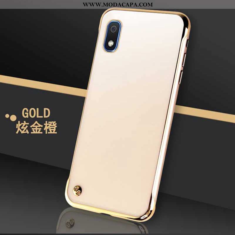 Capas Samsung Galaxy A10 Protetoras Vermelho Telemóvel Antiqueda Cases Sem Armação Venda