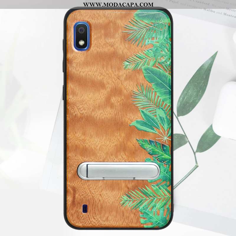 Capas Samsung Galaxy A10 Protetoras Pintado Verde Completa Cases 2020 Promoção