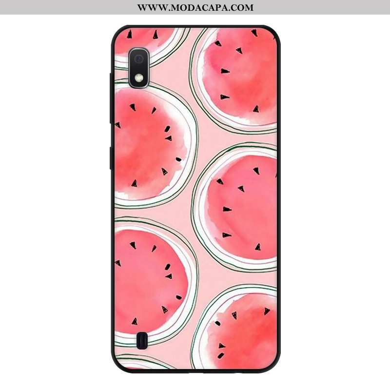 Capas Samsung Galaxy A10 Personalizado Antiqueda Verde Telemóvel Desenho Animado Criativas Venda