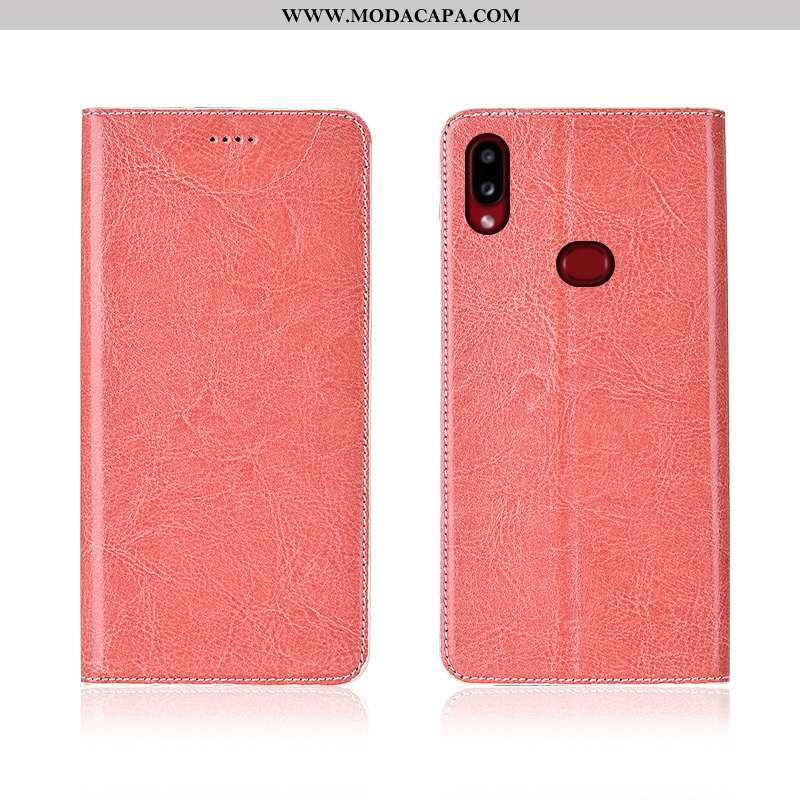 Capa Samsung Galaxy A10s Tendencia Protetoras Soft Couro Legitimo Cases Couro Capas Baratos