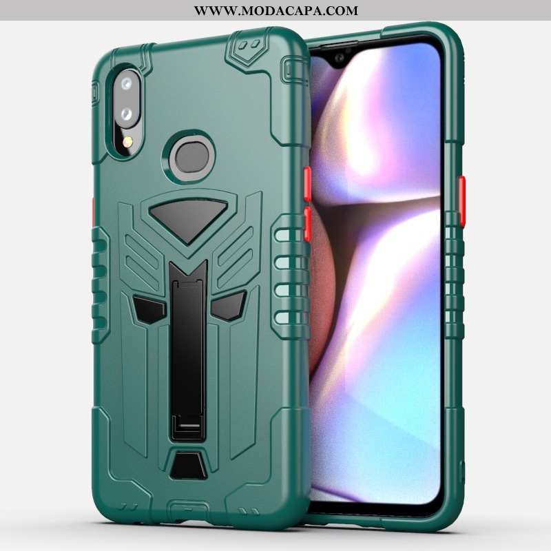 Capas Samsung Galaxy A10s Protetoras Telemóvel Soft Amarela Suporte Cases Online