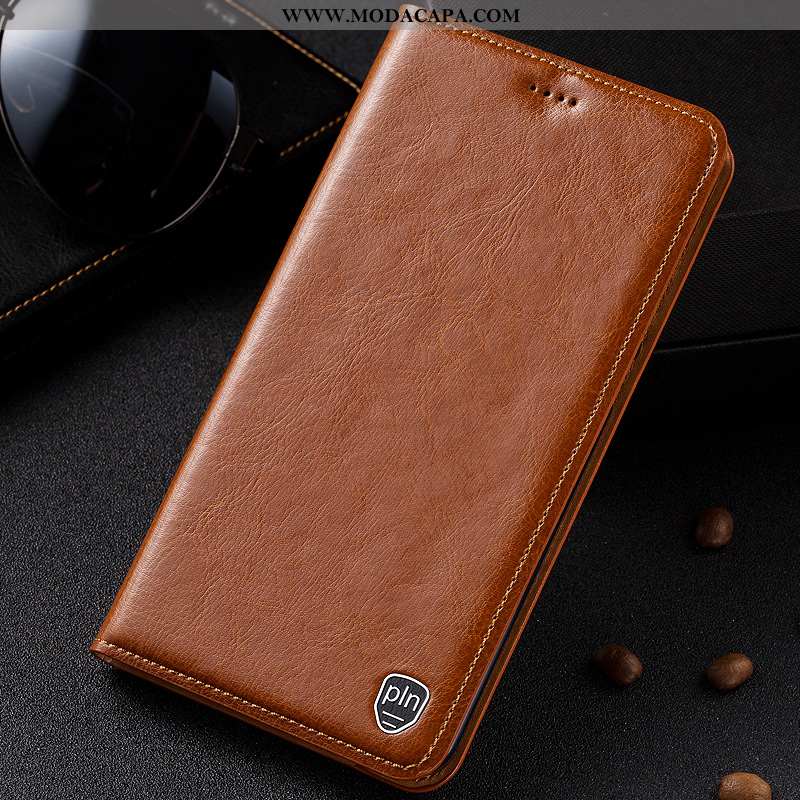 Capas Samsung Galaxy A20e Couro Genuíno Cases Cover Telemóvel Antiqueda Protetoras Tigrada Baratos