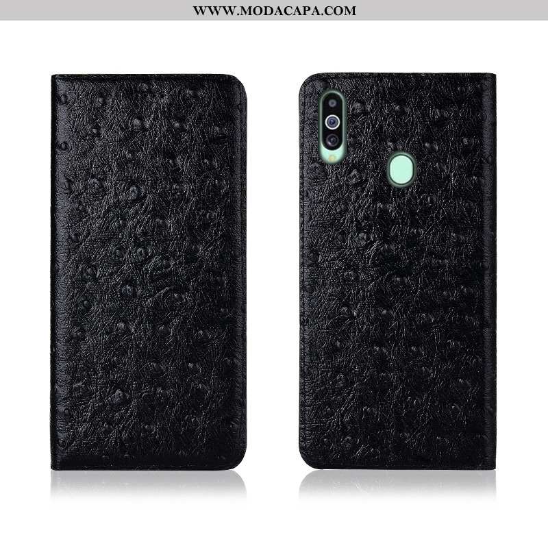 Capa Samsung Galaxy A20s Tendencia Fosco Nova Couro Couro Genuíno Cases Cover Barato