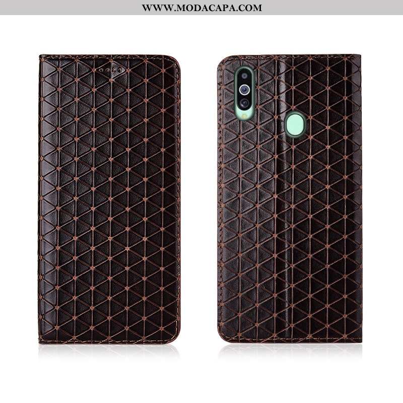 Capas Samsung Galaxy A20s Couro Legitimo Antiqueda Silicone Tendencia Soft Protetoras Cases Baratas